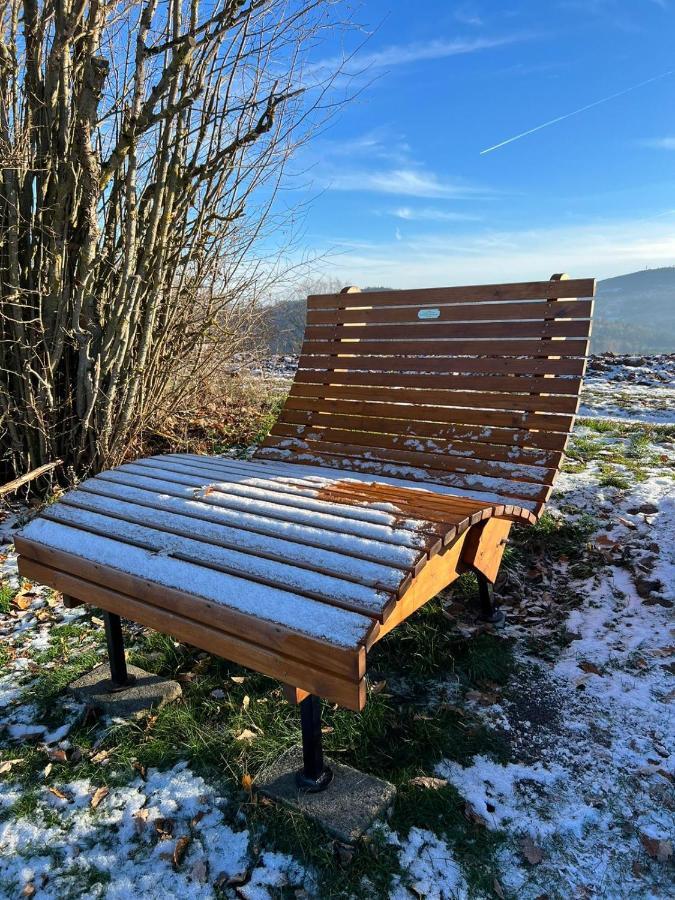 Cafe Pension Sonnenkanzel Staatsbad Brückenau Kültér fotó