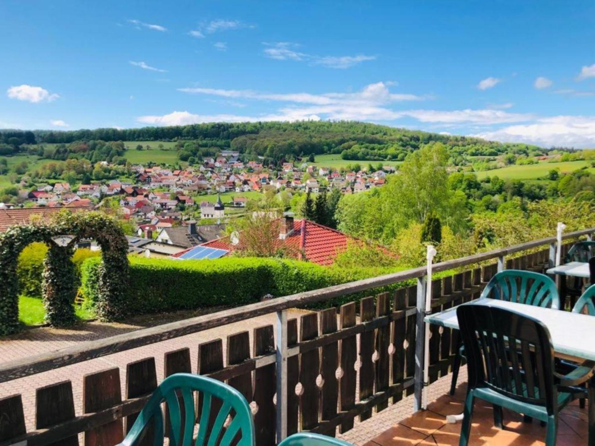 Cafe Pension Sonnenkanzel Staatsbad Brückenau Kültér fotó
