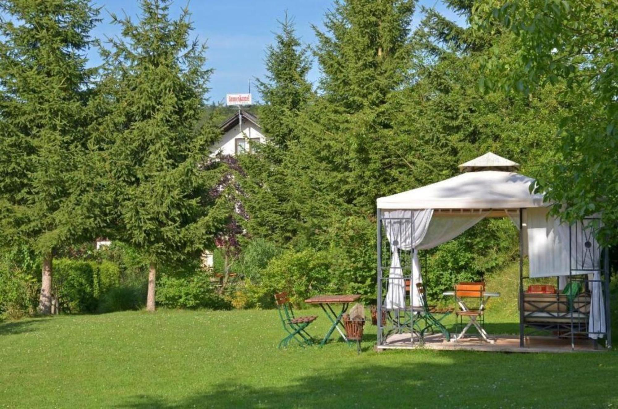 Cafe Pension Sonnenkanzel Staatsbad Brückenau Kültér fotó
