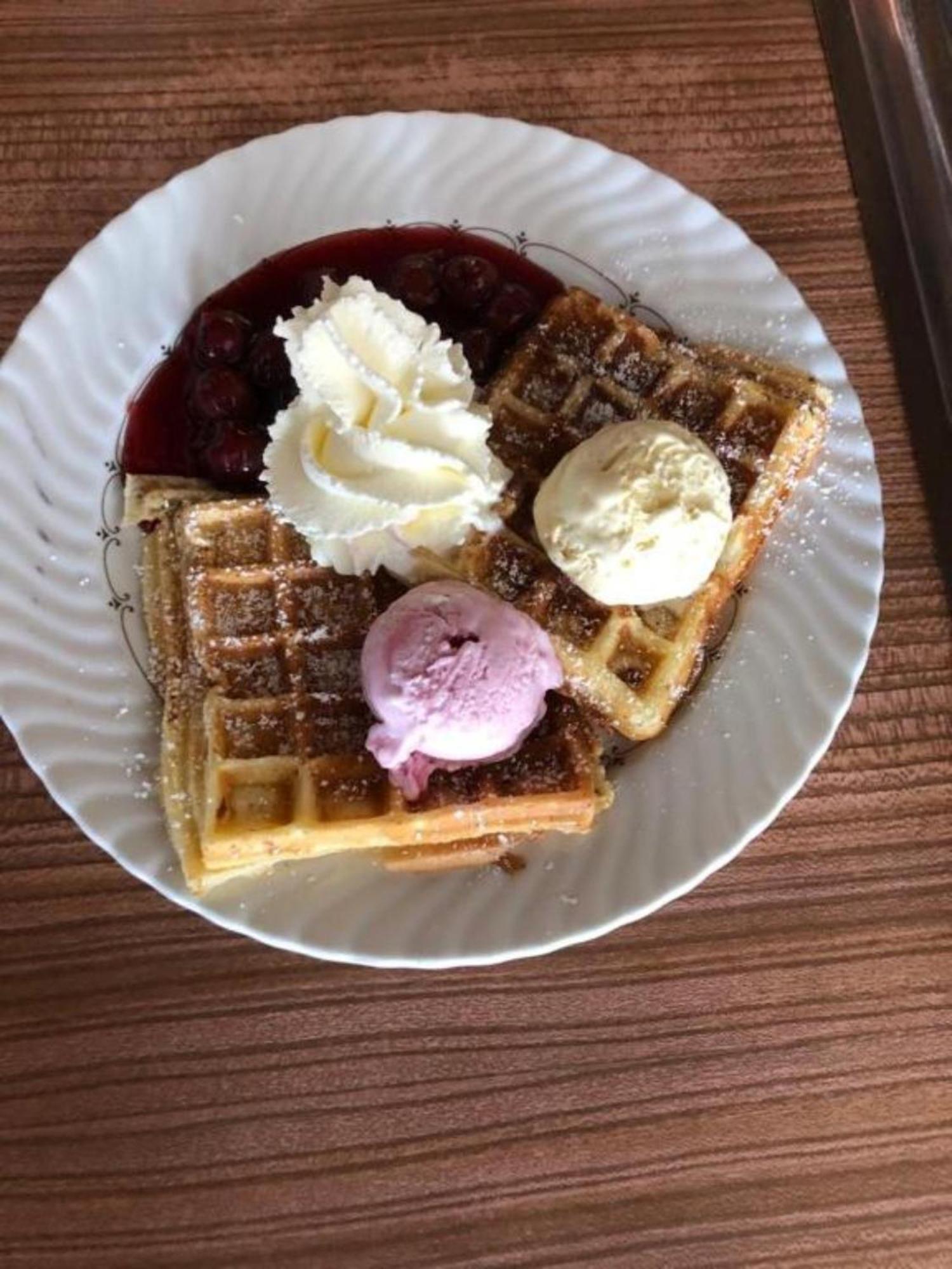 Cafe Pension Sonnenkanzel Staatsbad Brückenau Kültér fotó