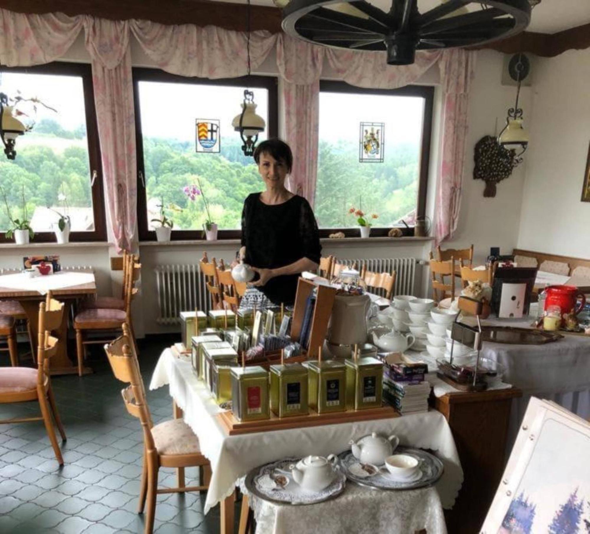 Cafe Pension Sonnenkanzel Staatsbad Brückenau Kültér fotó
