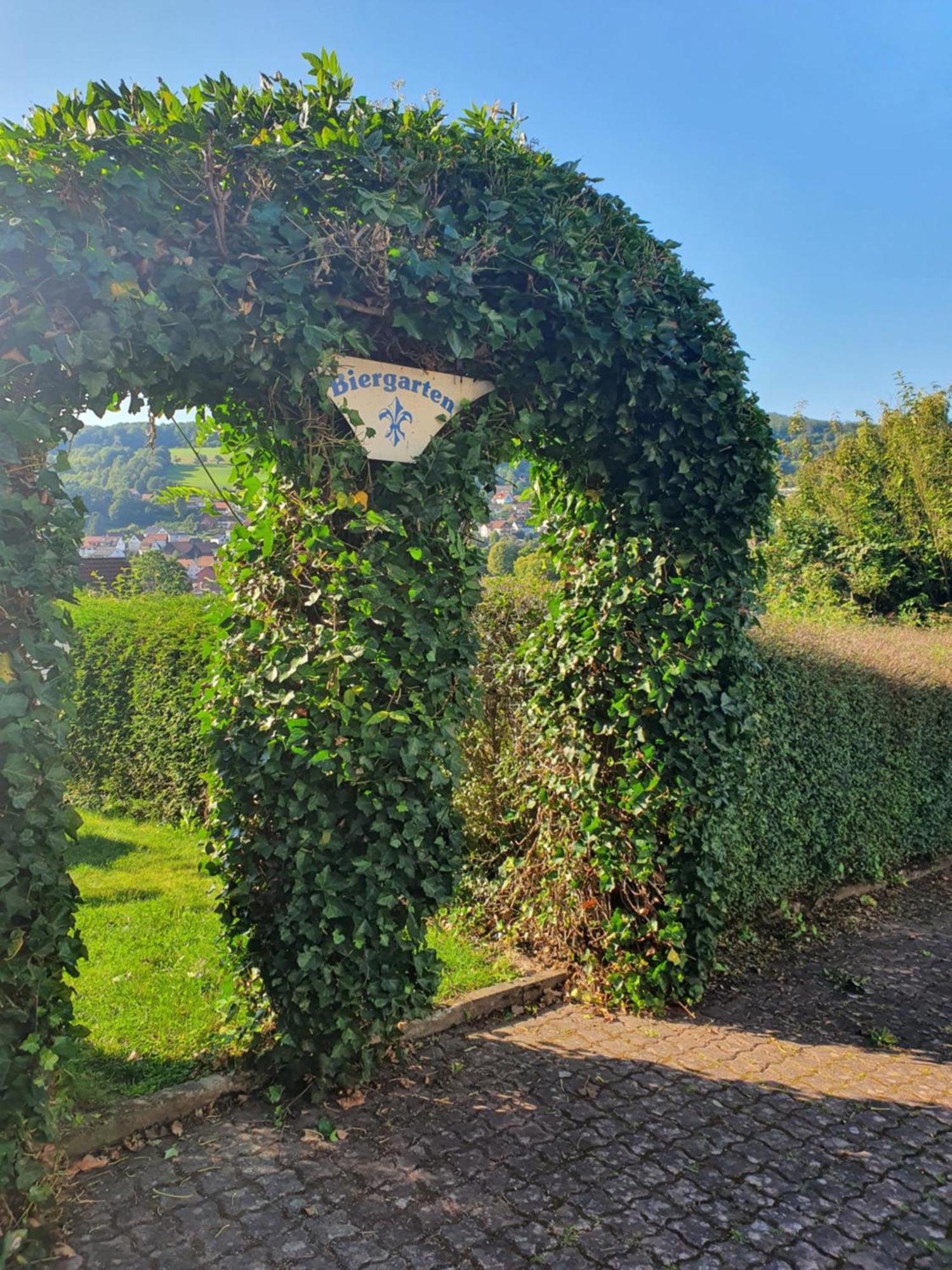 Cafe Pension Sonnenkanzel Staatsbad Brückenau Kültér fotó
