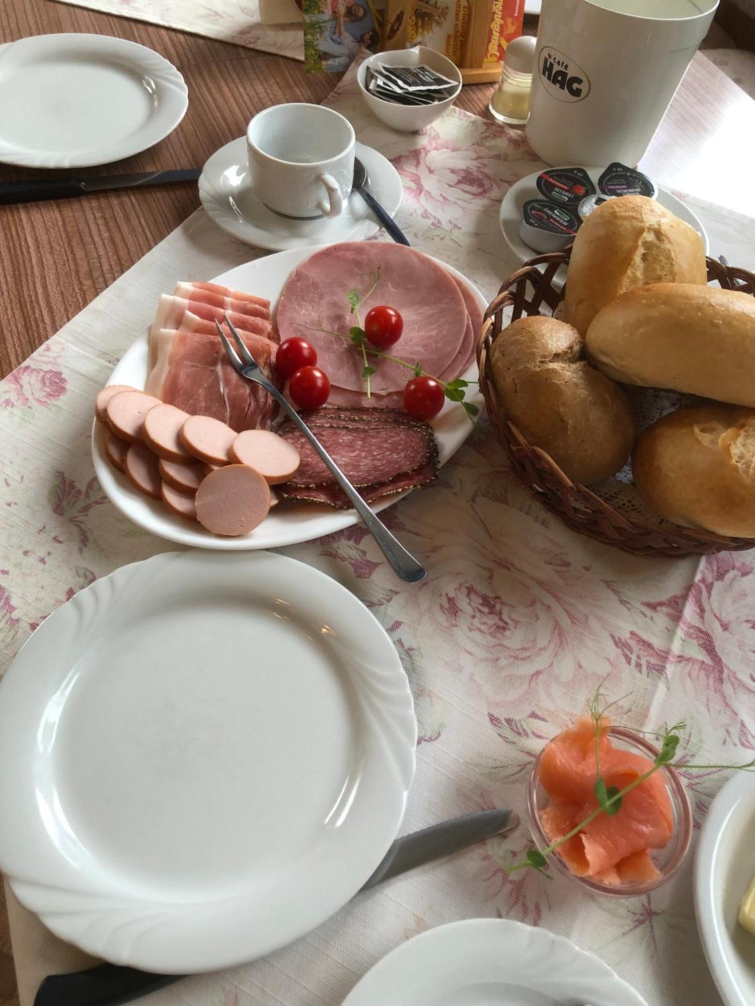 Cafe Pension Sonnenkanzel Staatsbad Brückenau Kültér fotó